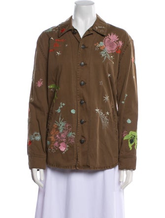 Cinq à Sept Floral Print Evening Jacket