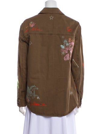 Cinq à Sept Floral Print Evening Jacket