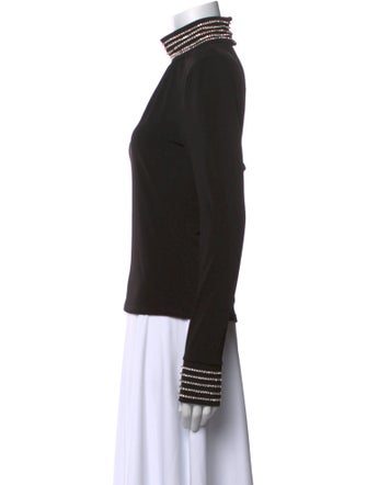 Cinq à Sept Turtleneck Long Sleeve Top