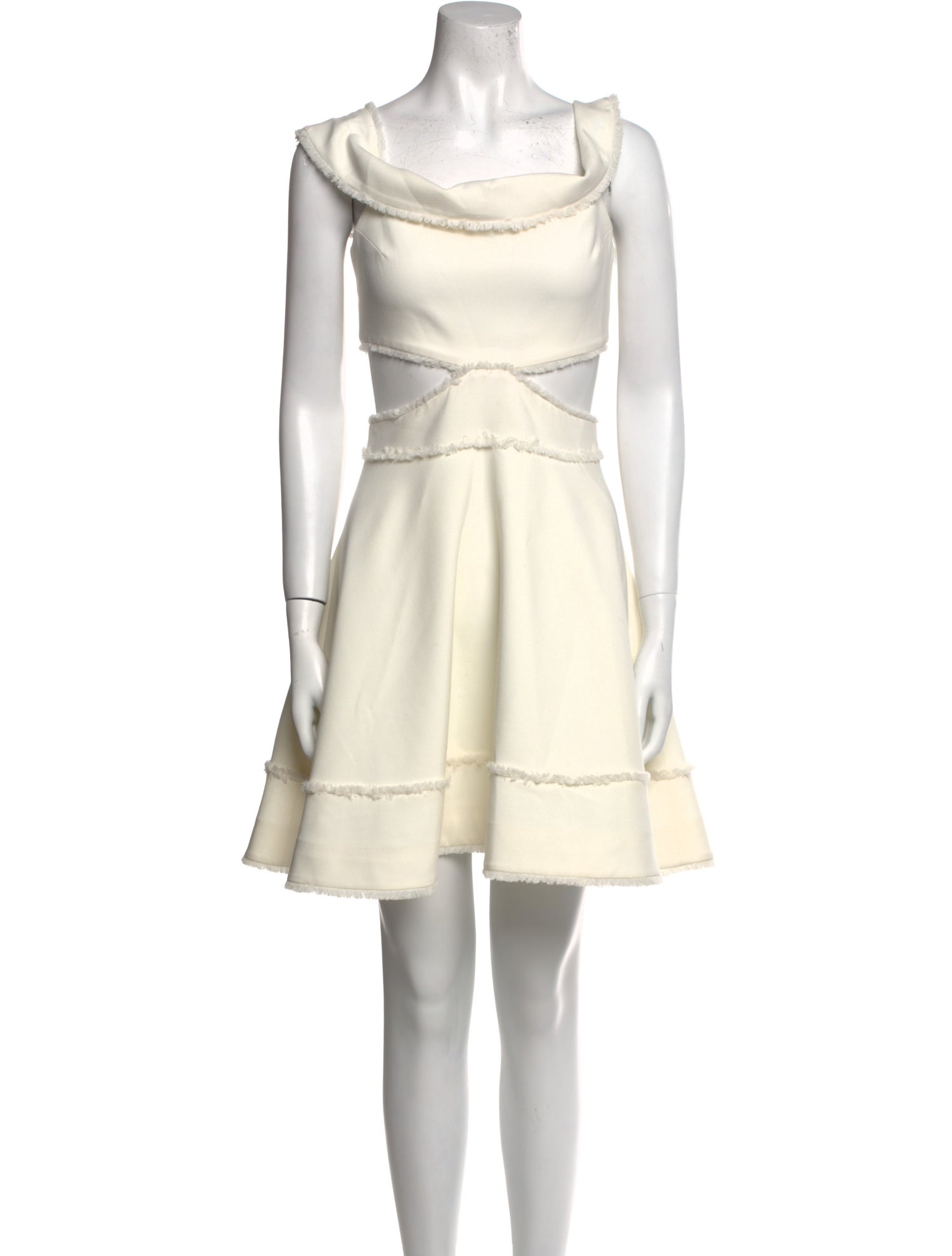 Cinq à Sept Cowl Neck Mini Dress