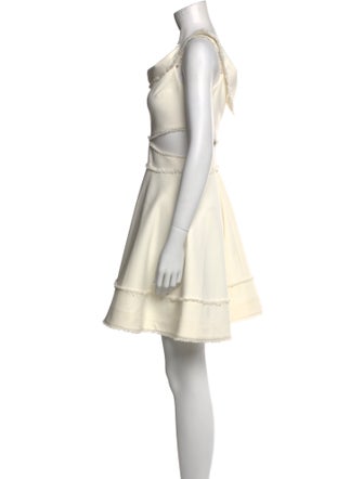 Cinq à Sept Cowl Neck Mini Dress