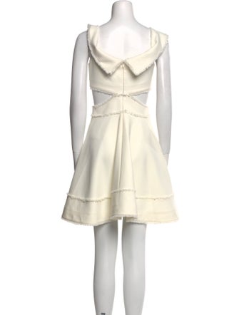 Cinq à Sept Cowl Neck Mini Dress