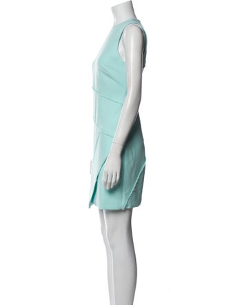 Cinq à Sept Crew Neck Mini Dress