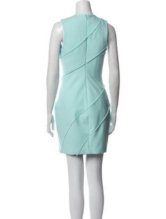 Cinq à Sept Crew Neck Mini Dress