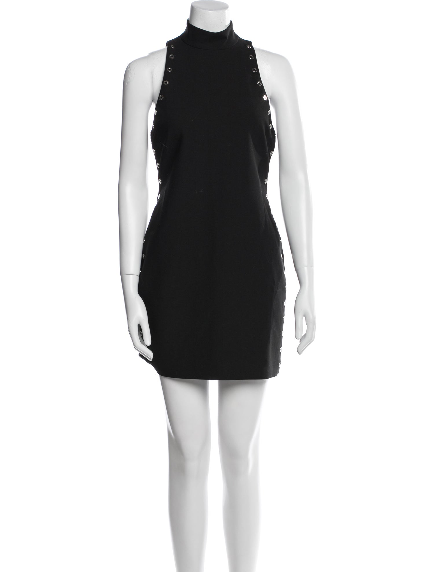 Cinq à Sept Mock Neck Mini Dress