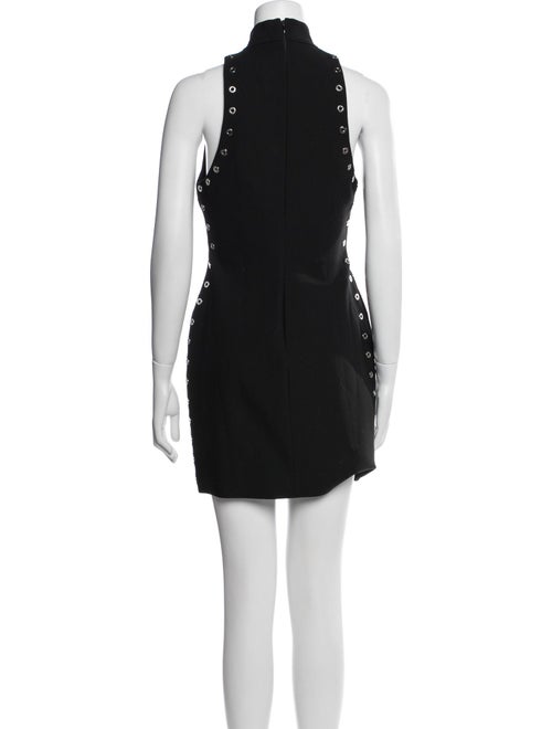 Cinq à Sept Mock Neck Mini Dress