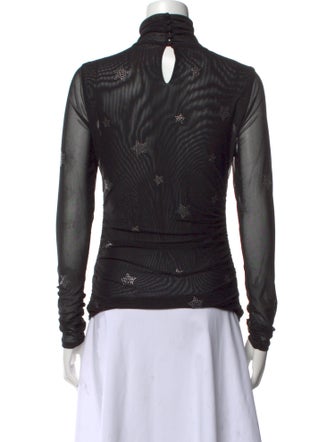 Cinq à Sept Turtleneck Long Sleeve Top