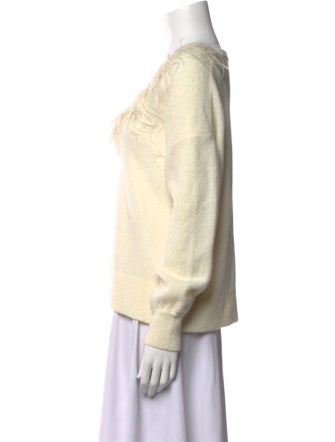 Cinq à Sept Wool V-Neck Sweater