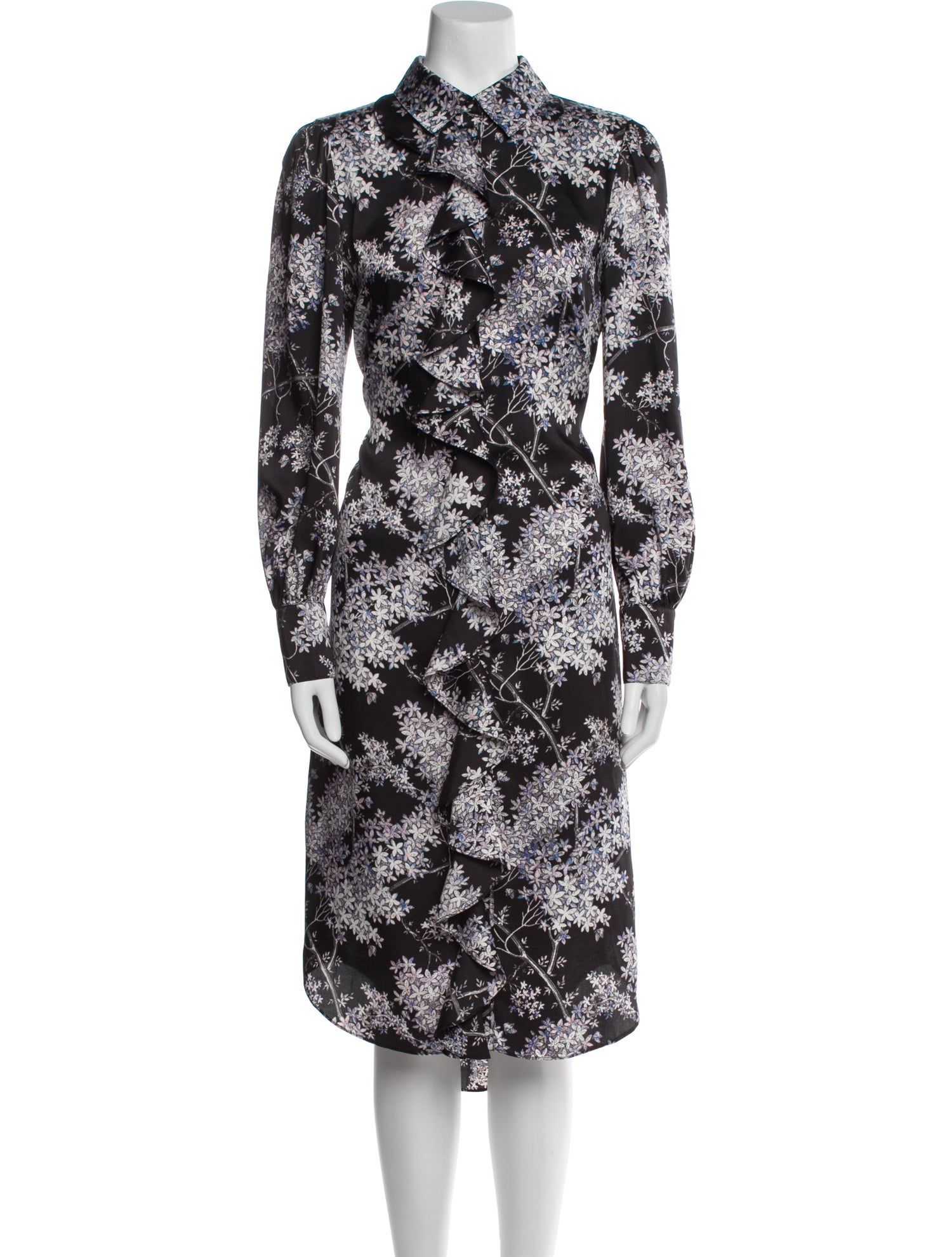 Cinq à Sept Printed Midi Length Dress