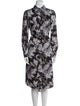 Cinq à Sept Printed Midi Length Dress