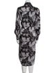 Cinq à Sept Printed Midi Length Dress