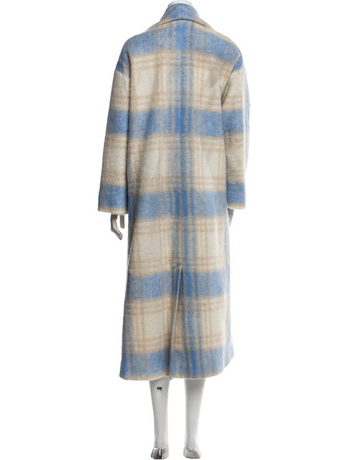 Cinq à Sept Plaid Print Coat