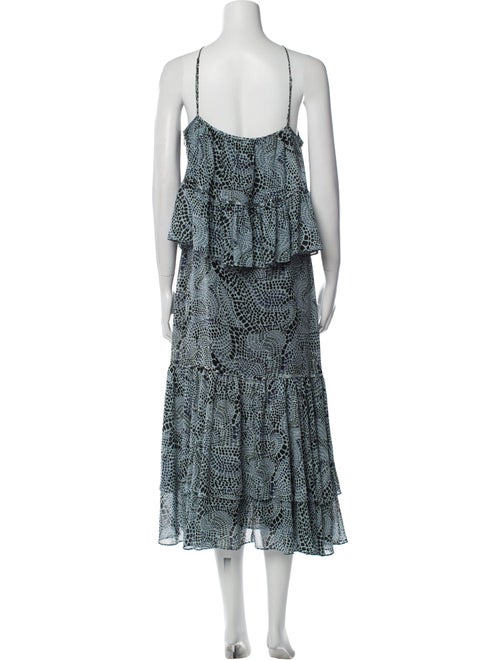 Cinq à Sept Printed Long Dress