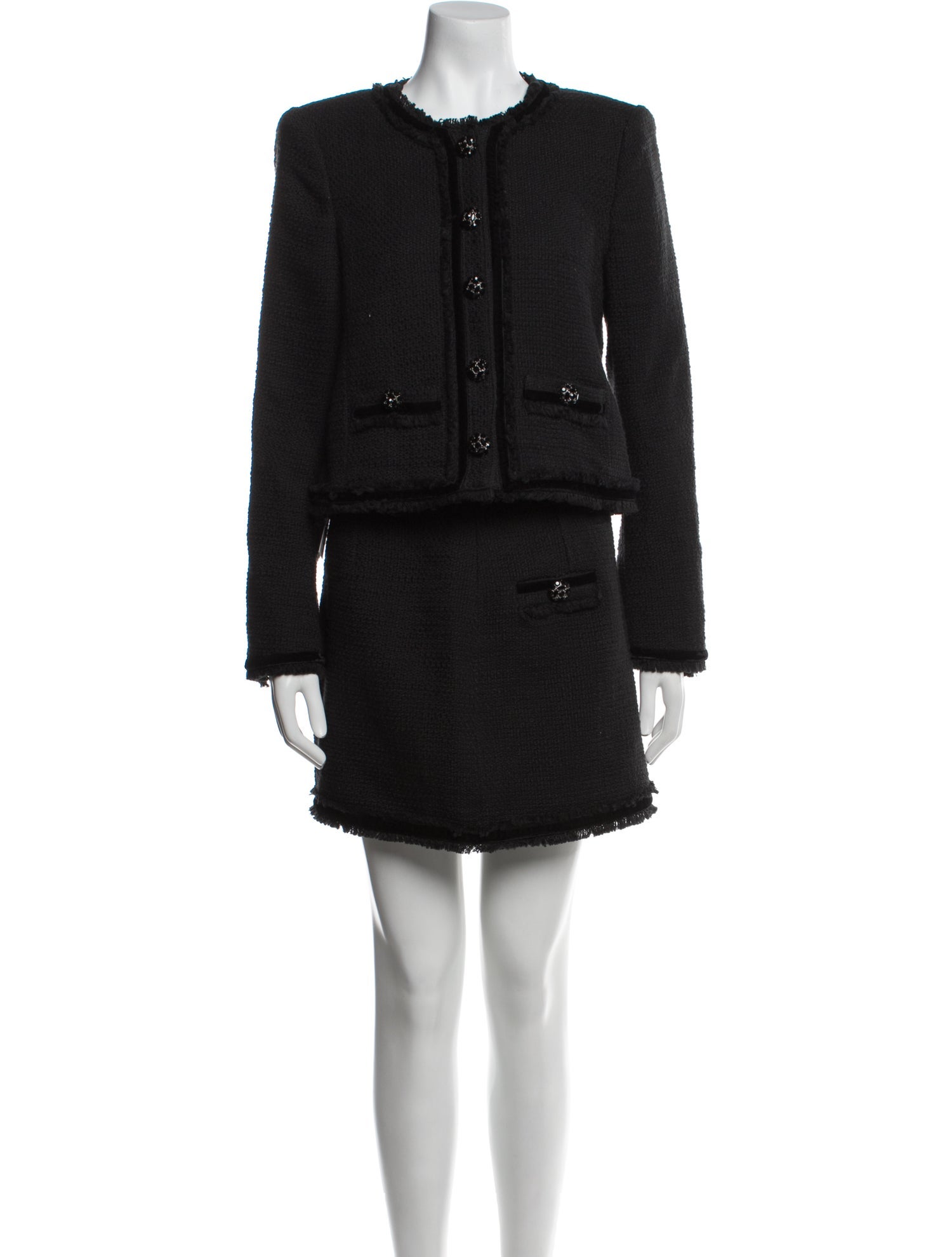 Cinq à Sept Crystal Embellishments Skirt Set w/ Tags