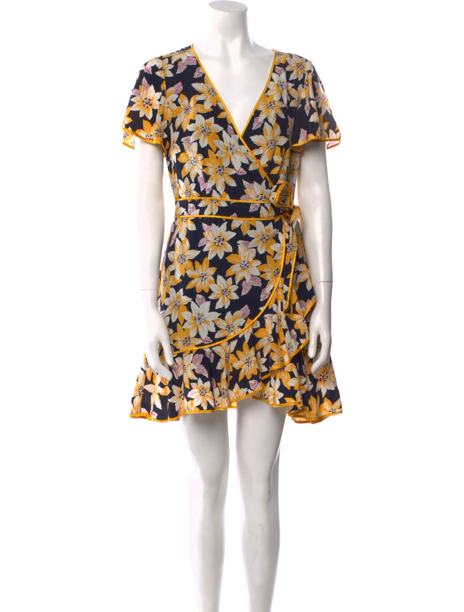 Cinq à Sept Silk Mini Dress