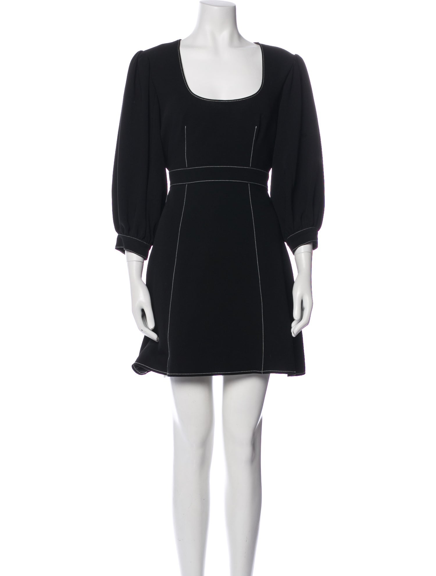 Cinq à Sept Scoop Neck Mini Dress