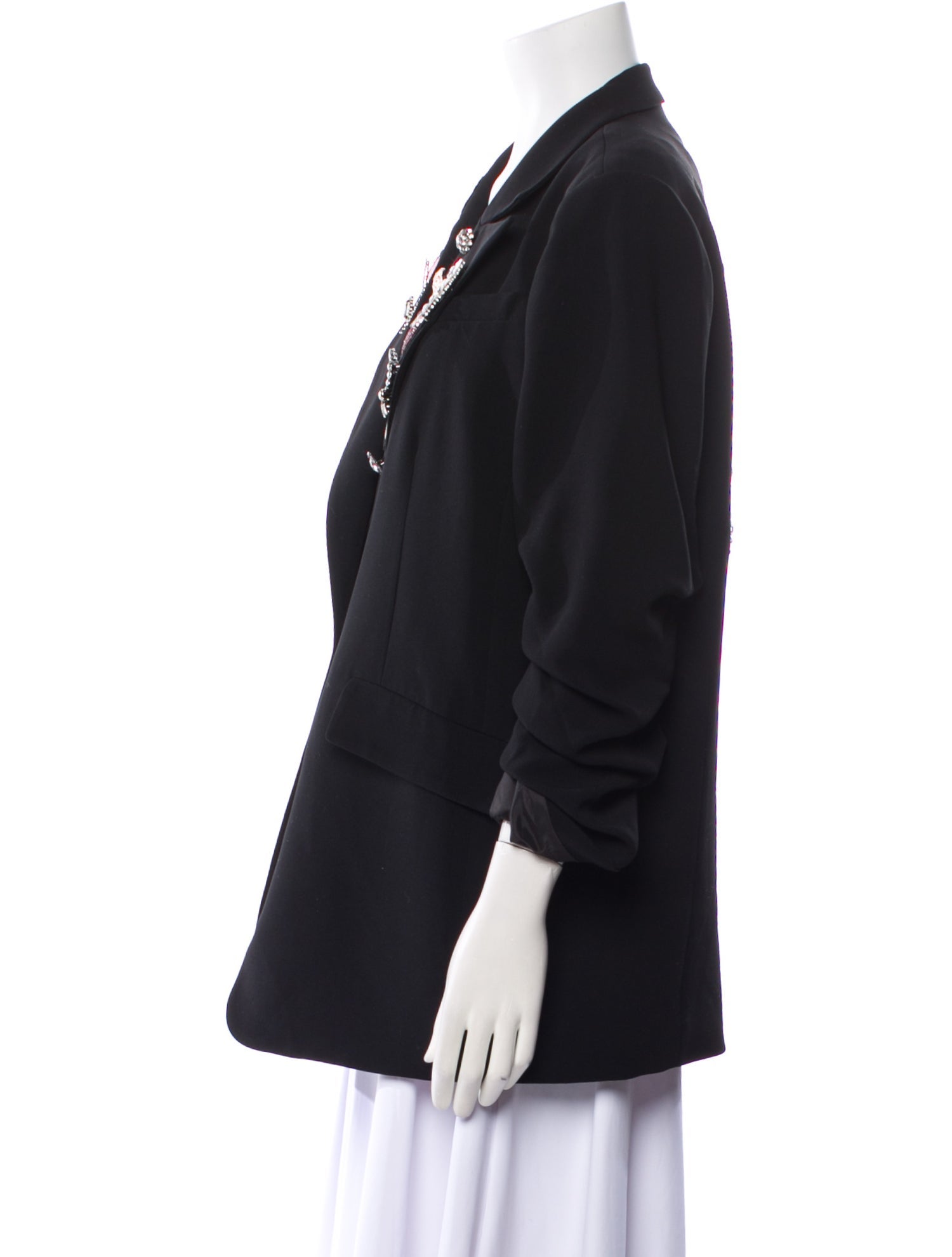 Cinq à Sept Graphic Print Blazer