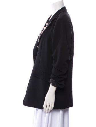 Cinq à Sept Graphic Print Blazer