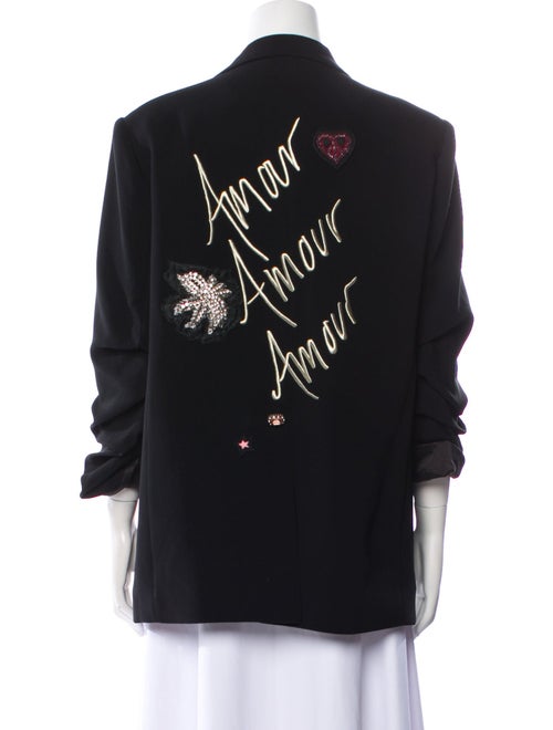 Cinq à Sept Graphic Print Blazer