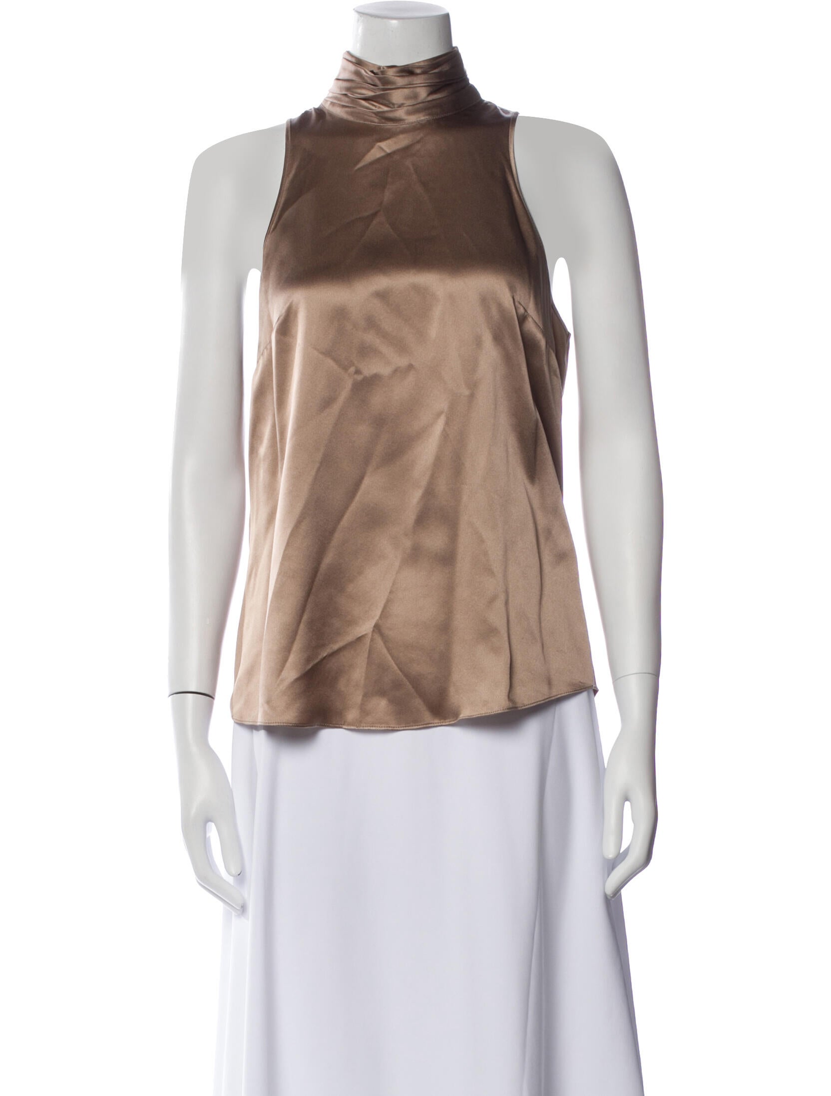 Cinq à Sept Silk Turtleneck Blouse