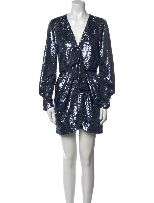 Cinq à Sept V-Neck Mini Dress