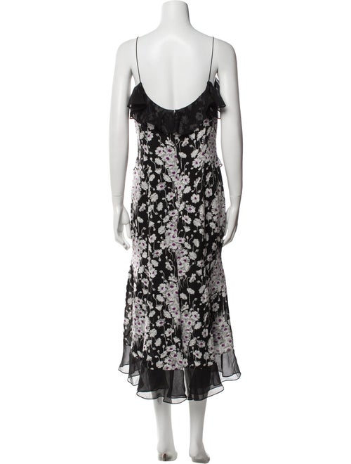 Cinq à Sept Silk Midi Length Dress