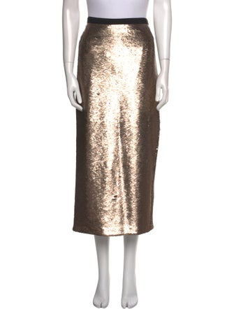 Cinq à Sept Sequin Embellishments Midi Length Skirt