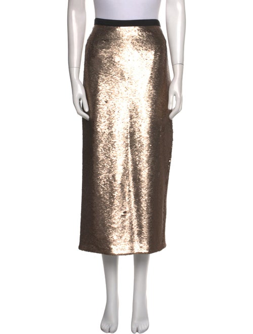 Cinq à Sept Sequin Embellishments Midi Length Skirt