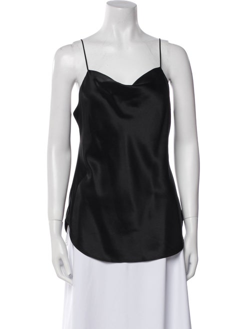 Cinq à Sept Silk Cowl Neck Top