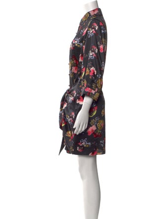 Cinq à Sept Floral Print Mini Dress