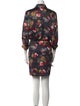 Cinq à Sept Floral Print Mini Dress