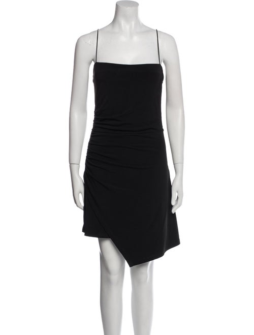 Cinq à Sept Square Neckline Knee-Length Dress