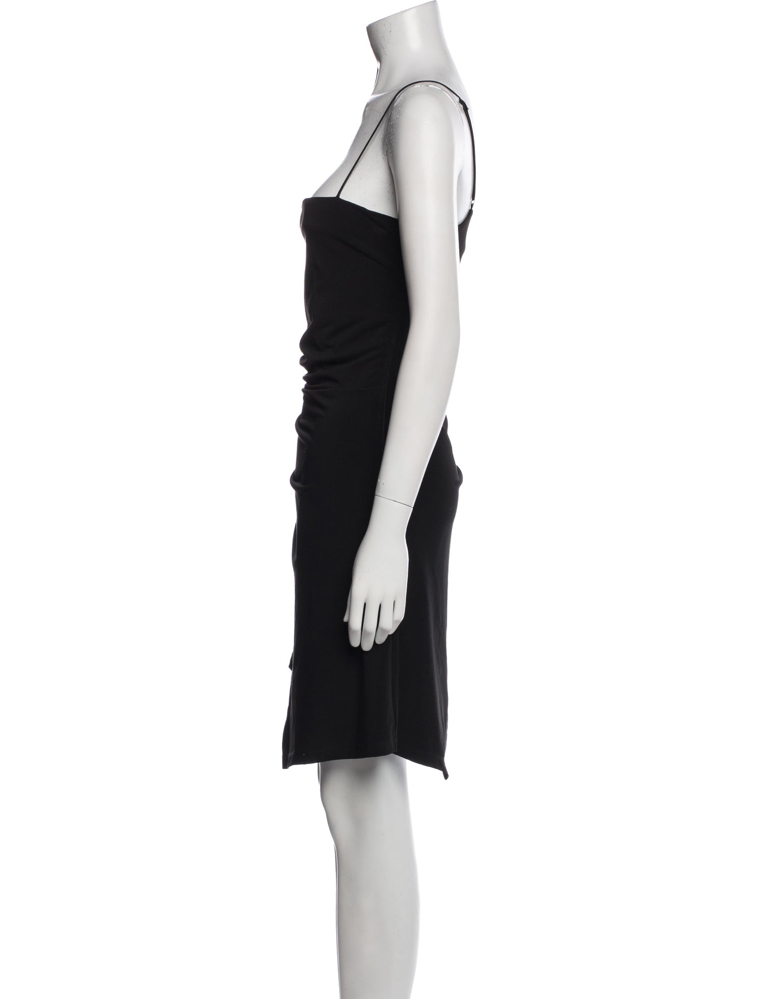 Cinq à Sept Square Neckline Knee-Length Dress