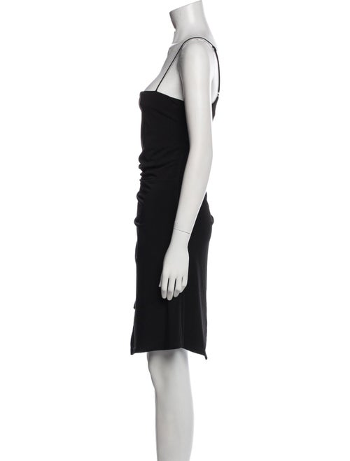Cinq à Sept Square Neckline Knee-Length Dress