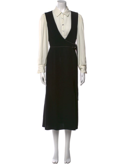 Cinq à Sept V-Neck Mini Dress