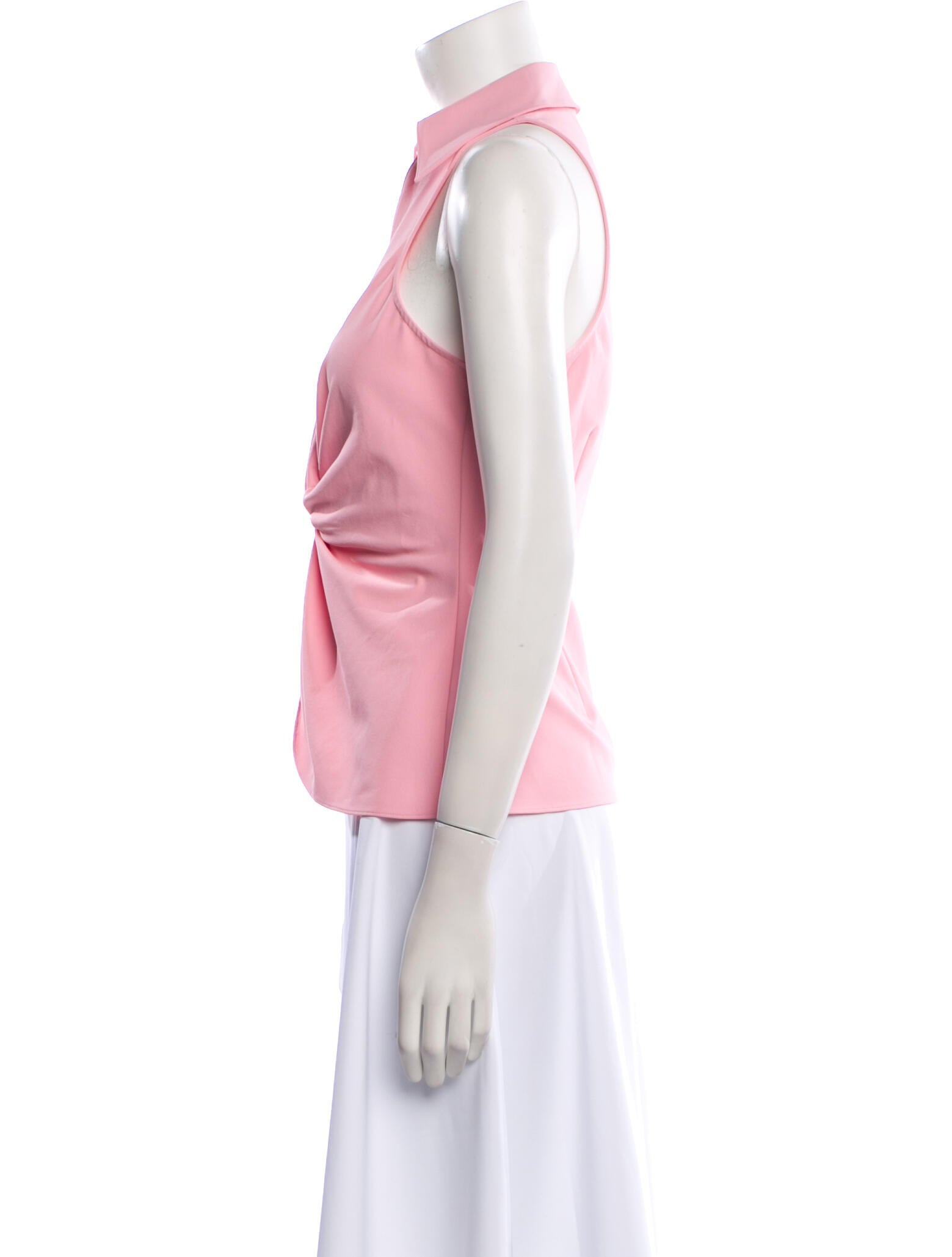 Cinq à Sept V-Neck Sleeveless Blouse