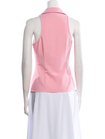 Cinq à Sept V-Neck Sleeveless Blouse