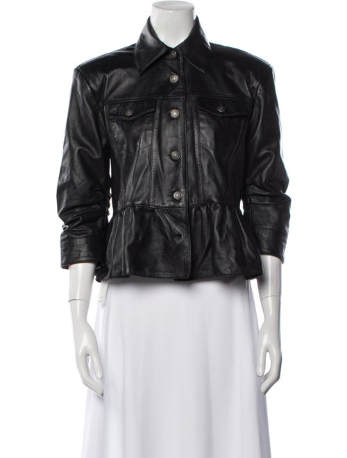 Cinq à Sept Leather Jacket