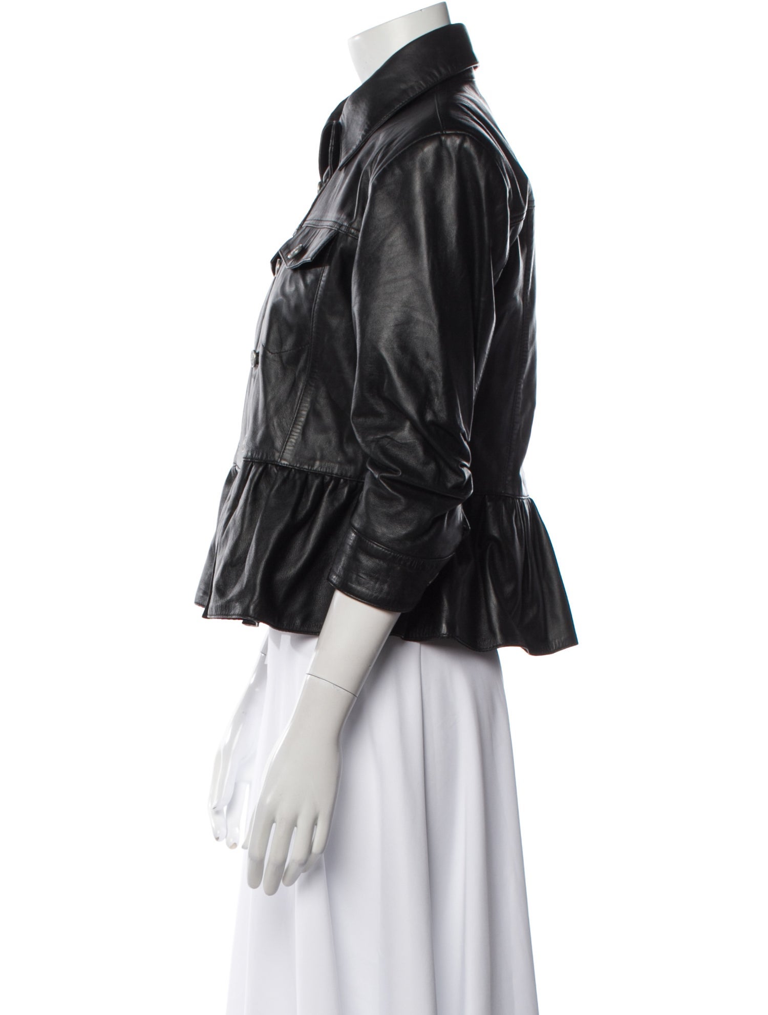 Cinq à Sept Leather Jacket