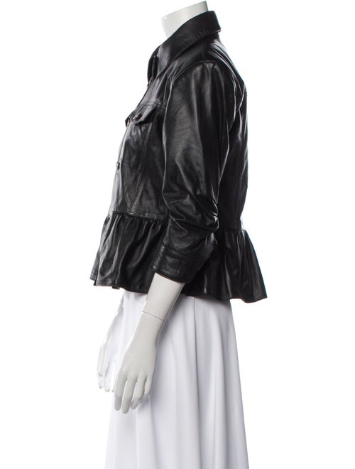 Cinq à Sept Leather Jacket