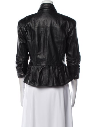 Cinq à Sept Leather Jacket