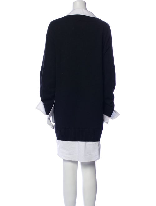 Cinq à Sept V-Neck Mini Dress