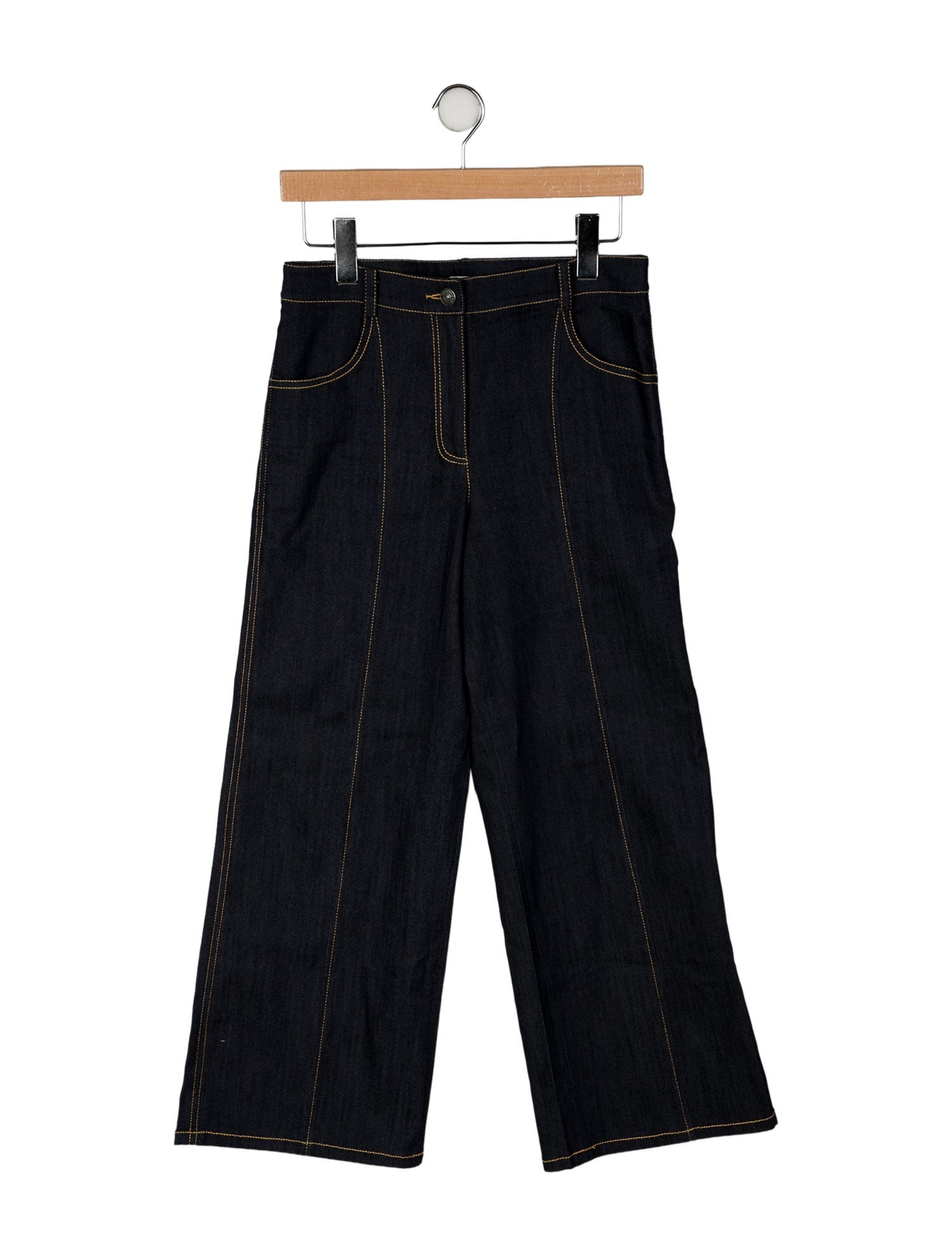Cinq à Sept Mid-Rise Wide Leg Jeans w/ Tags