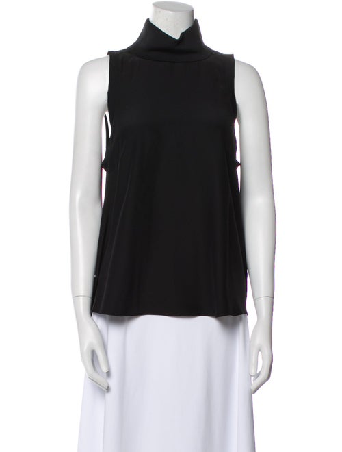Cinq à Sept Silk Turtleneck Top