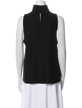 Cinq à Sept Silk Turtleneck Top