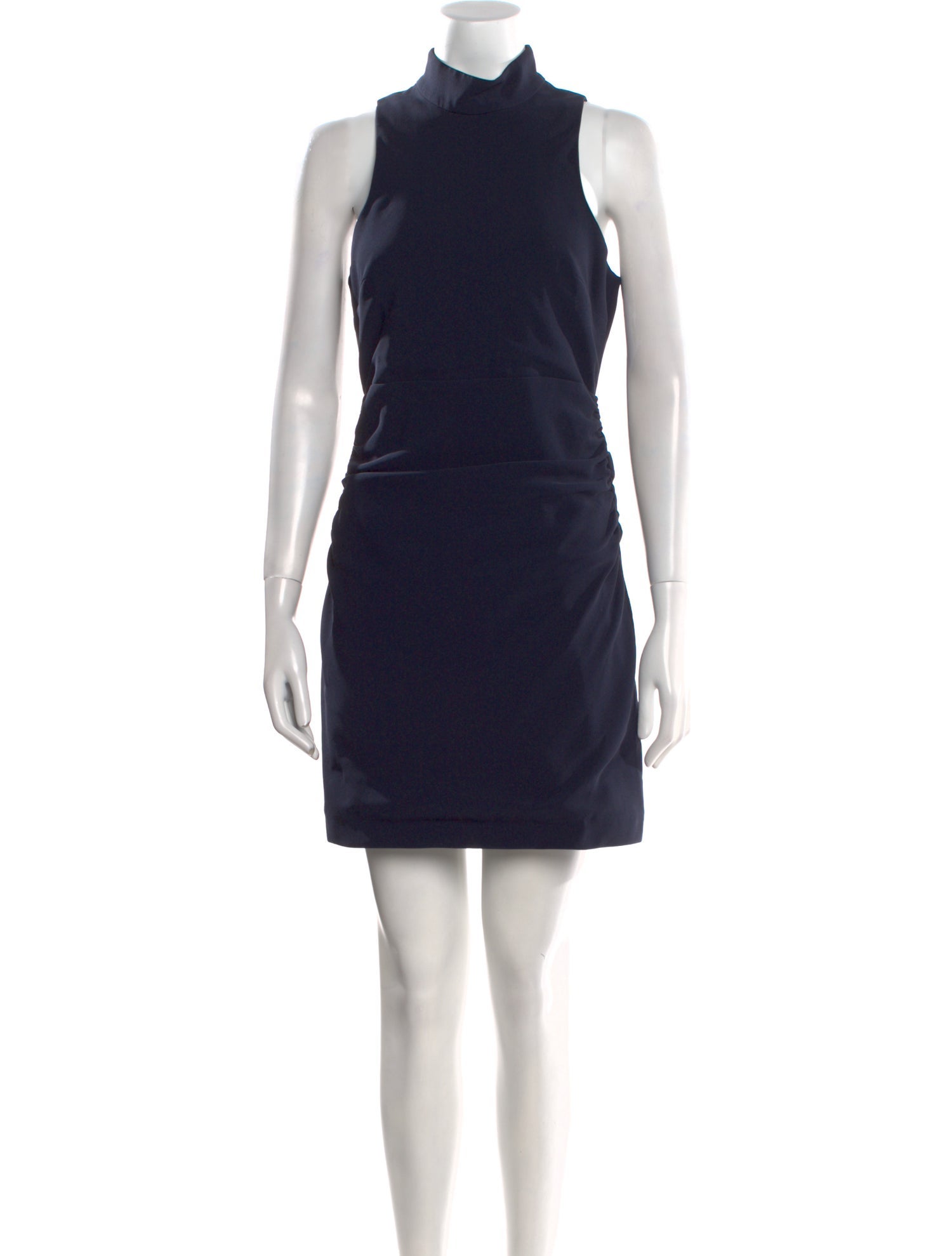 Cinq à Sept Mock Neck Mini Dress