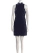Cinq à Sept Mock Neck Mini Dress