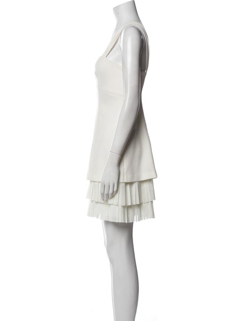 Cinq à Sept Square Neckline Mini Dress