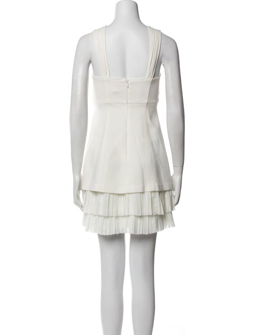 Cinq à Sept Square Neckline Mini Dress