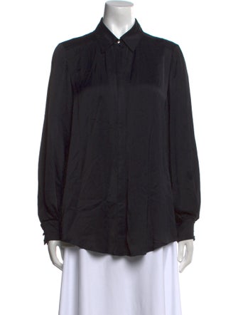 Cinq à Sept Long Sleeve Button-Up Top